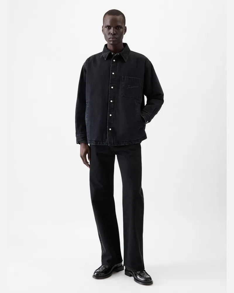 Jacquemus Das Boulanger T-Shirt - Schwarz Schwarz