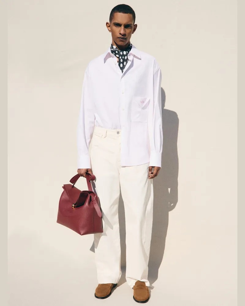Jacquemus Das Nappe Hemd - Weiß Weiß