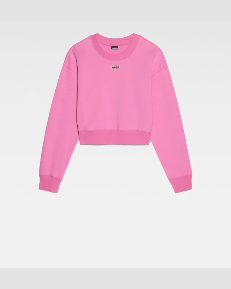 Jacquemus The Gros Grain Sweatshirt - Pink Pink