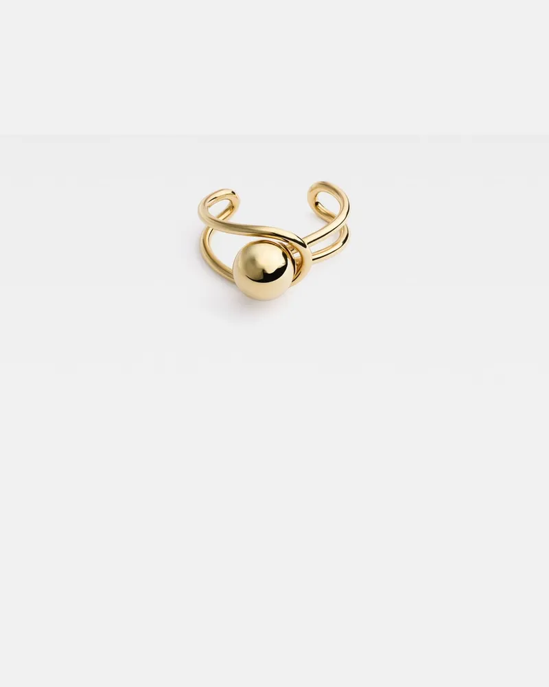 Jacquemus The Round Nodo Bracelet - Gold Gold