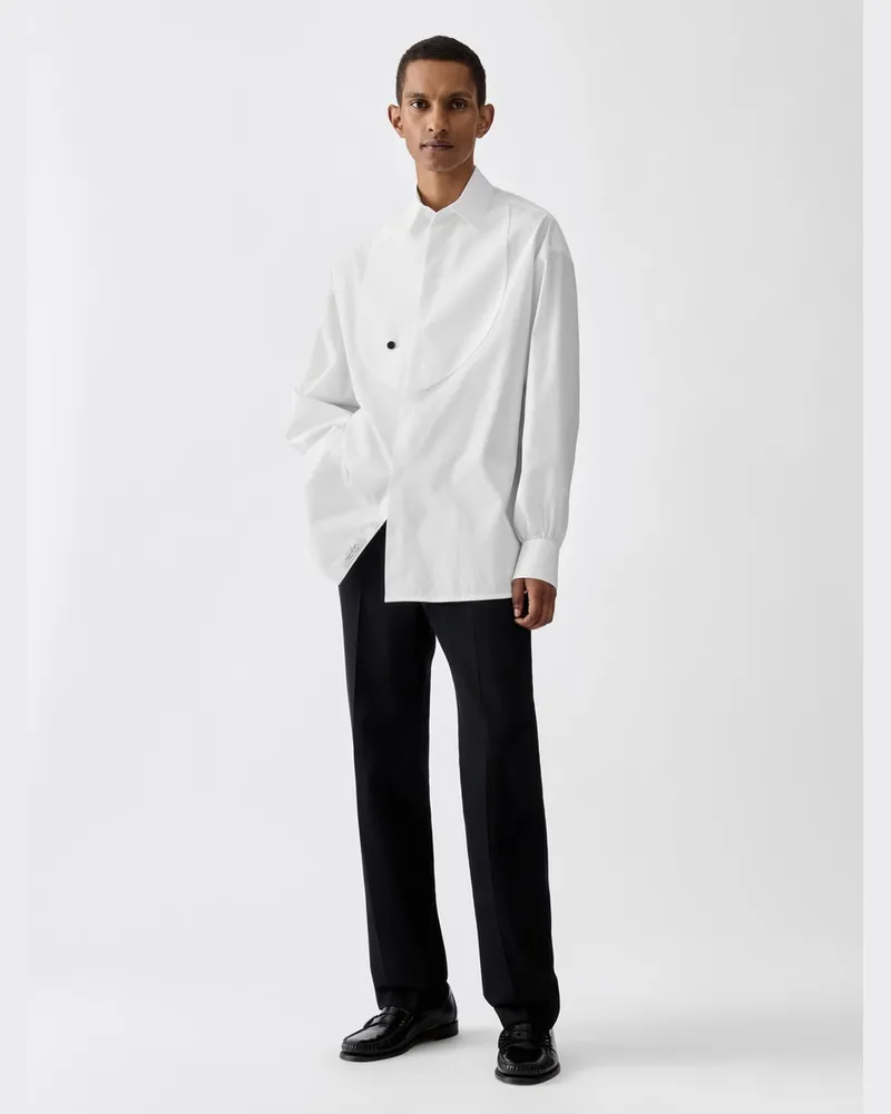 Jacquemus Das Poisson Hemd - Weiß Weiß