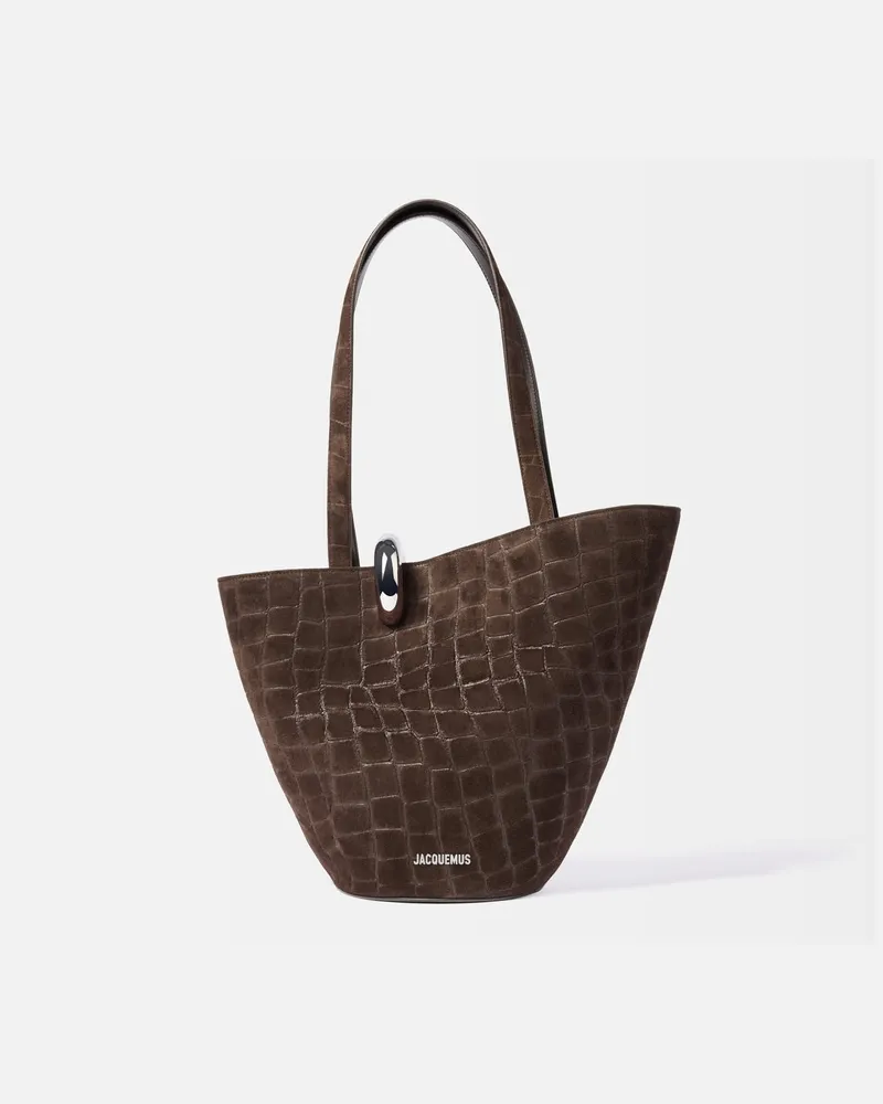 Jacquemus The Medium Bambola - Dark Brown Dark