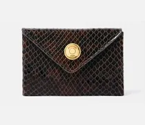 The Enveloppe Card Holder - Dark Brown