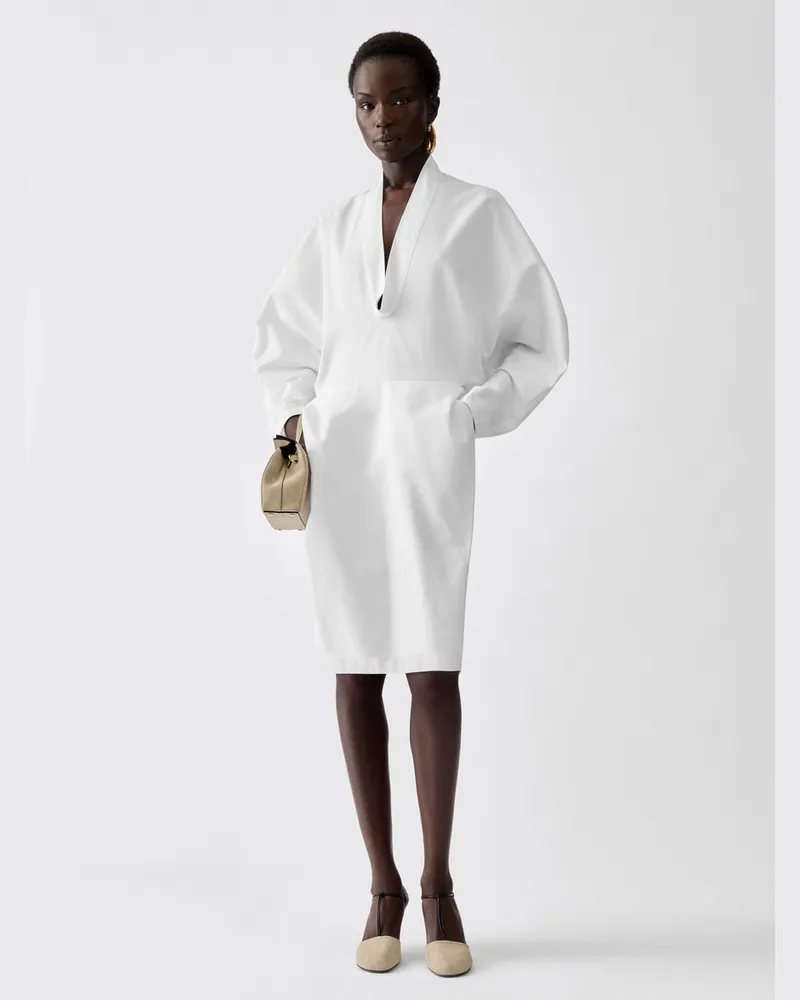 Jacquemus Das Colombe Kleid - Weiß Weiß