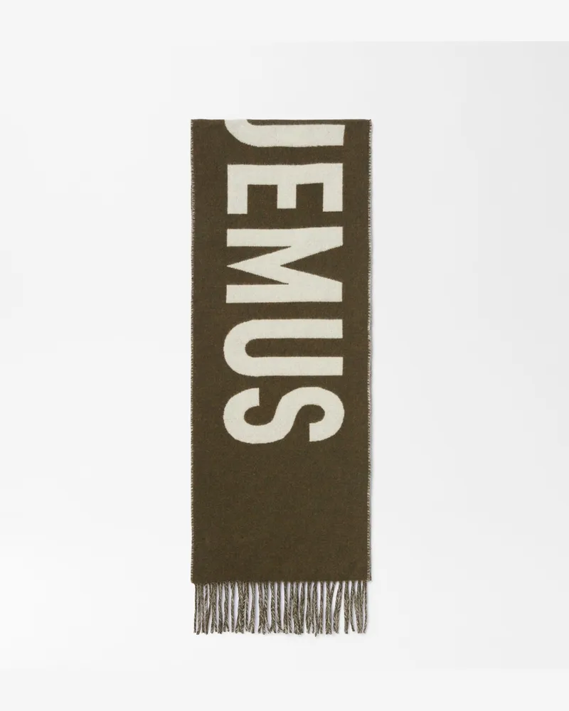 Jacquemus Der Jacquemus Schal - Khaki Khaki