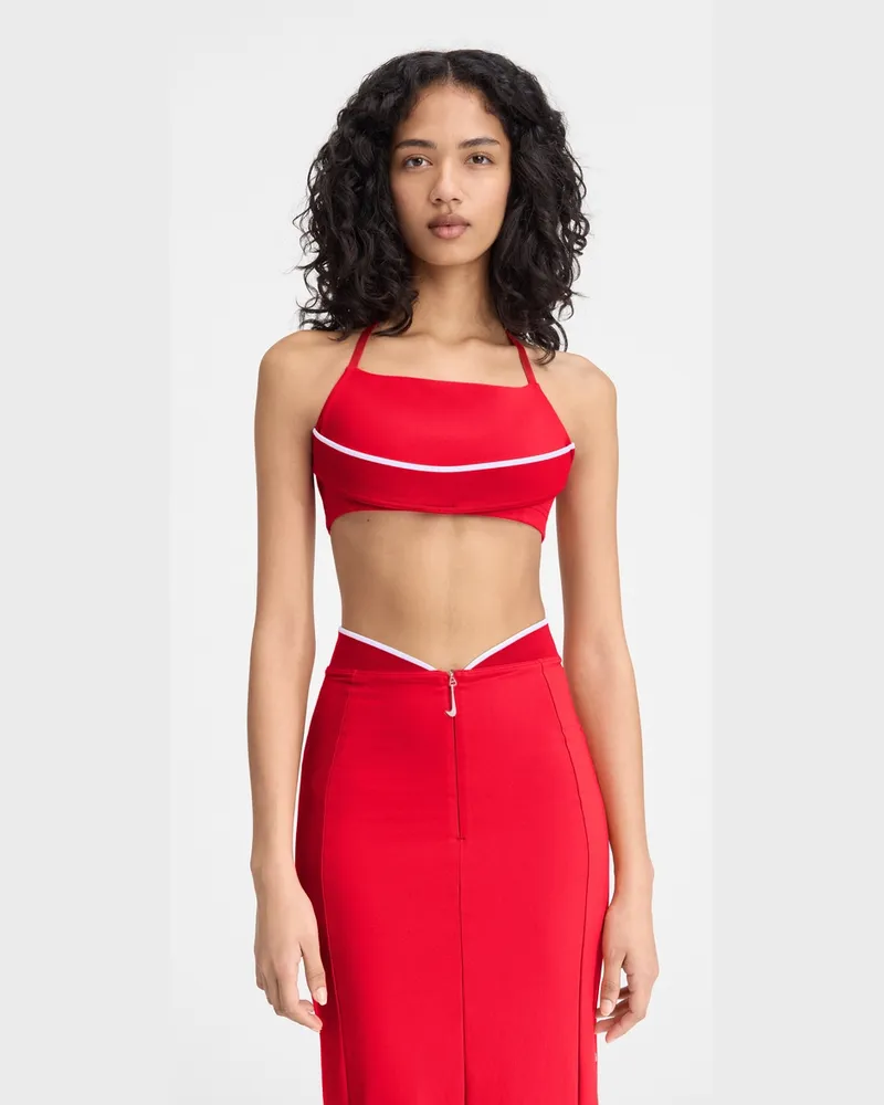 Jacquemus The +Nike Bra Dark Red Jacquemus