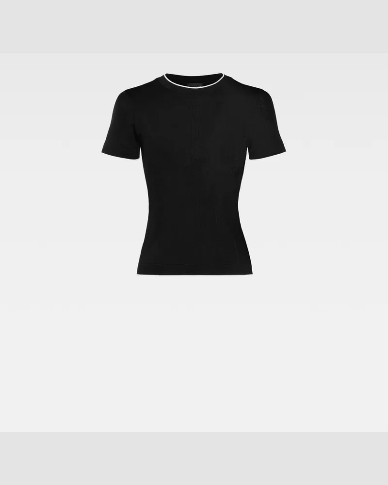 Jacquemus The Tricot T-shirt - Black Black