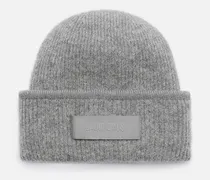 The Gros Grain Beanie - Dark Grey