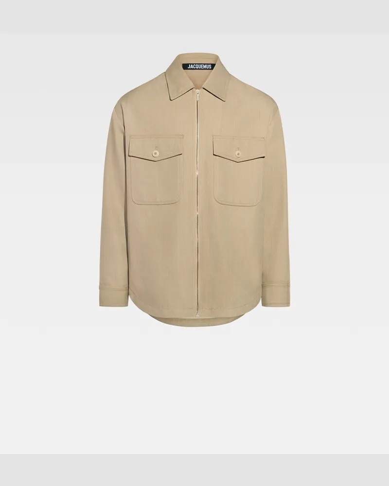 Jacquemus The Montaigne Jacket - Beige Beige