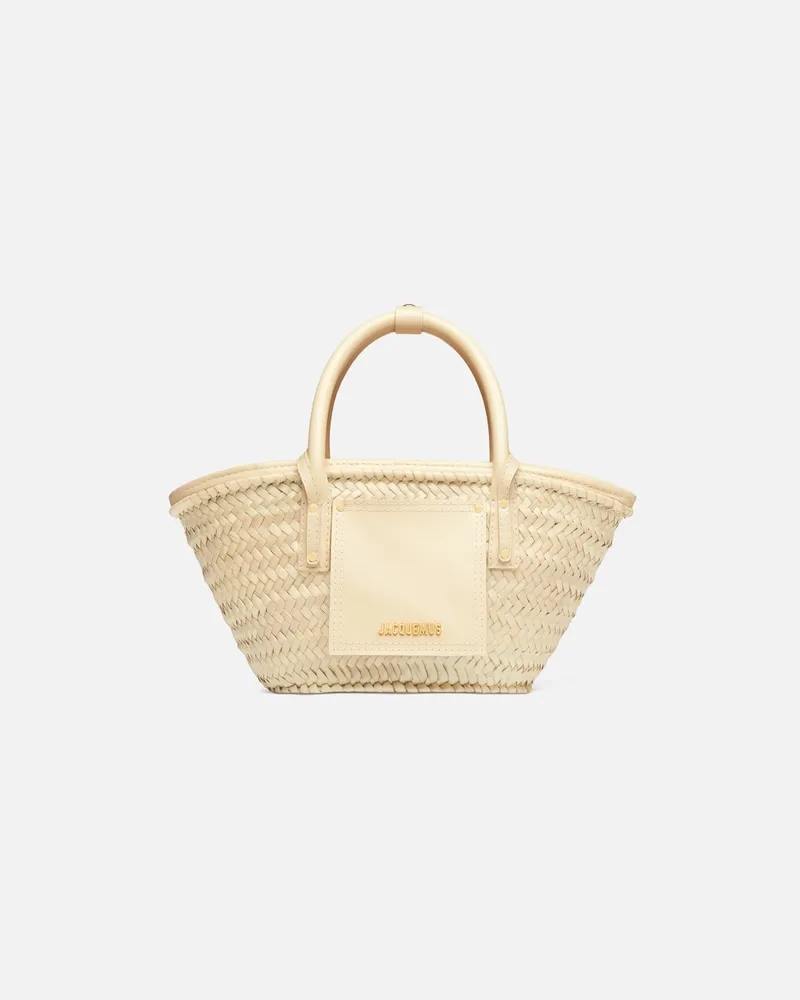 Jacquemus The Small Soli Basket - Ivory Ivory