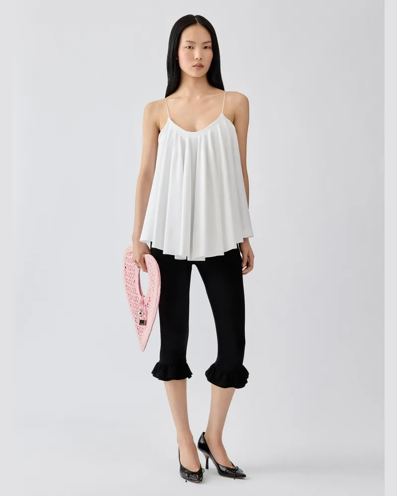 Jacquemus Das Voile Top - Weiß Weiß
