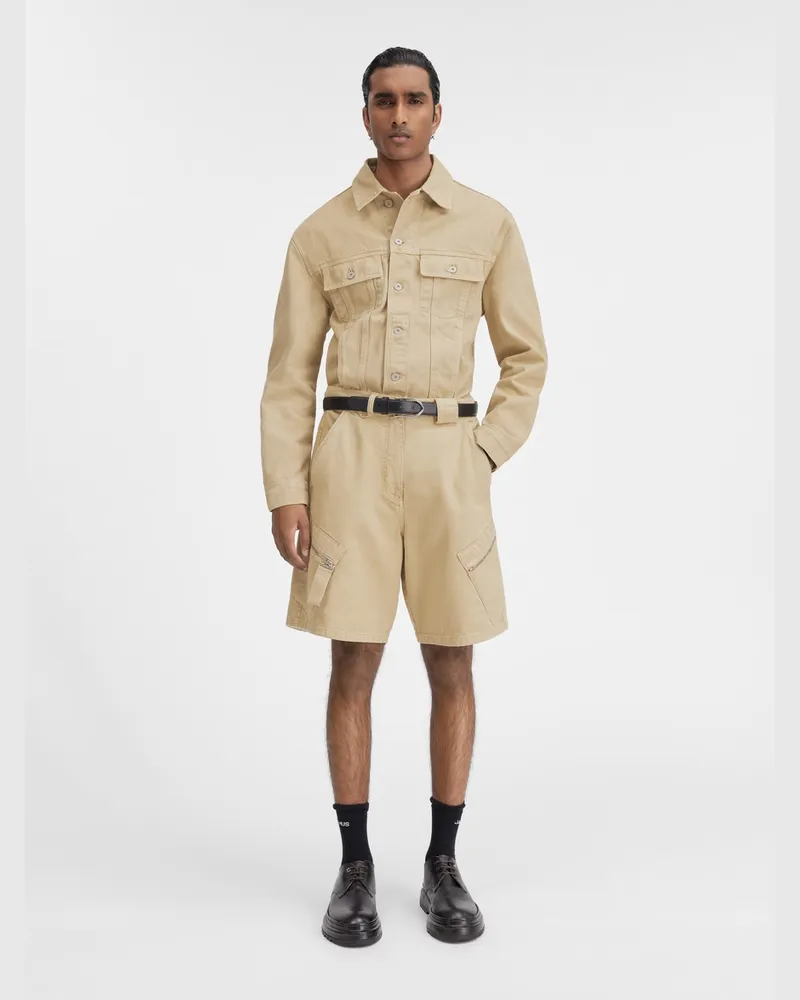 Jacquemus The Marrone Shorts - Beige Beige