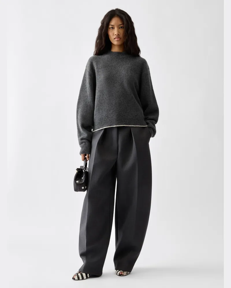 Jacquemus Der Cachemire Pullover - Grau Grau