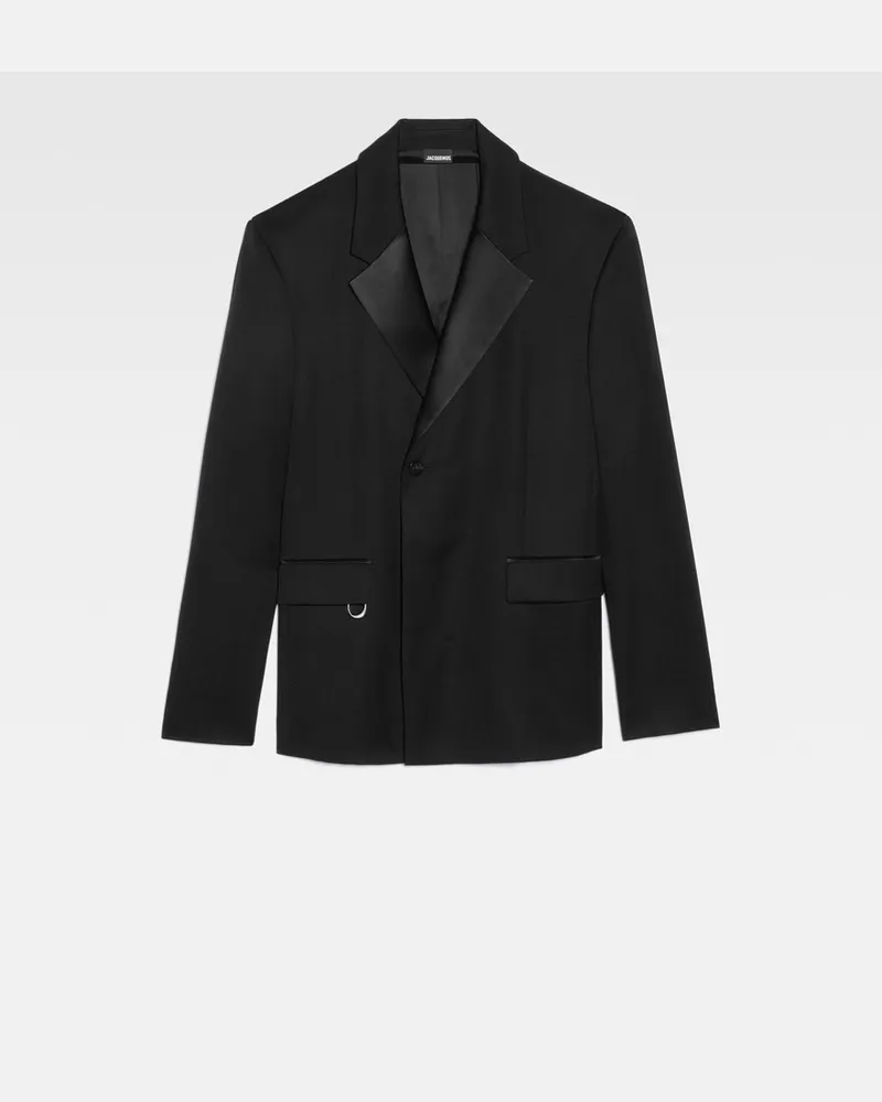 Jacquemus The Melo Tuxedo Jacket - Black Black