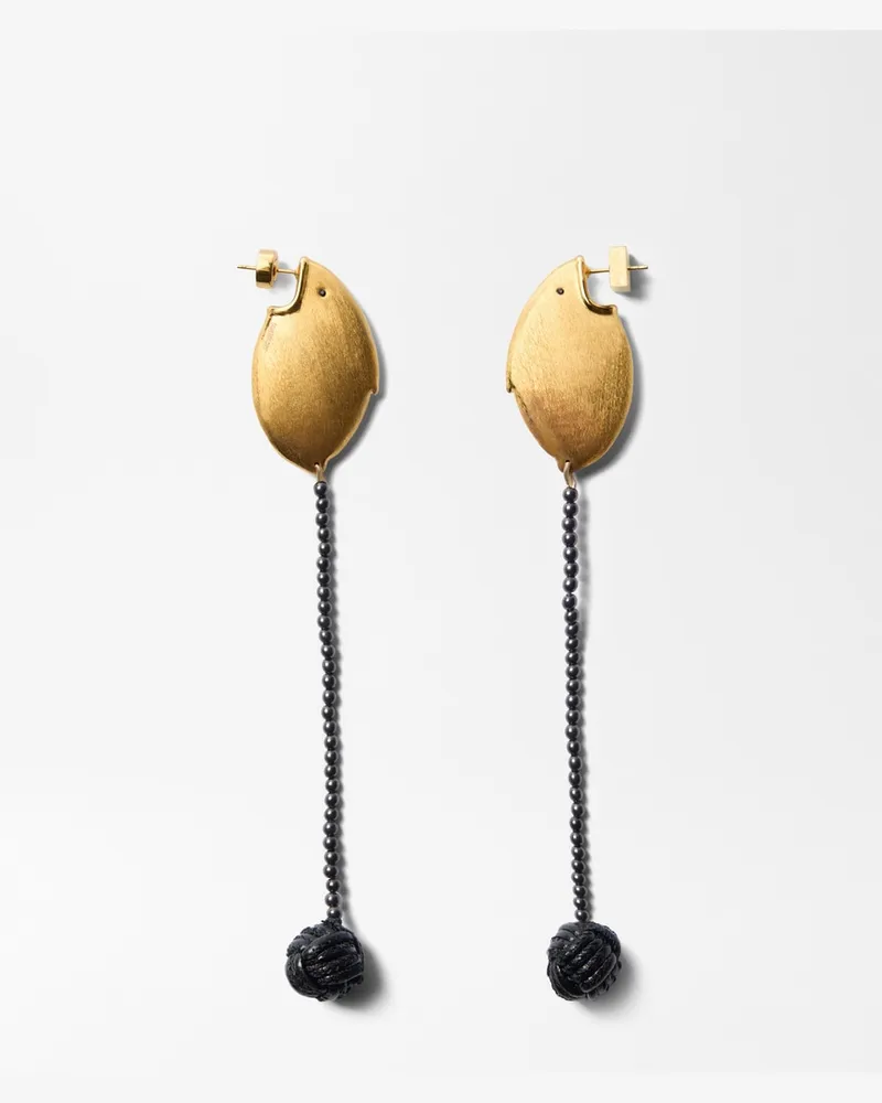 Jacquemus Die Poissons-Lunes - Gold/Schwarz Gold