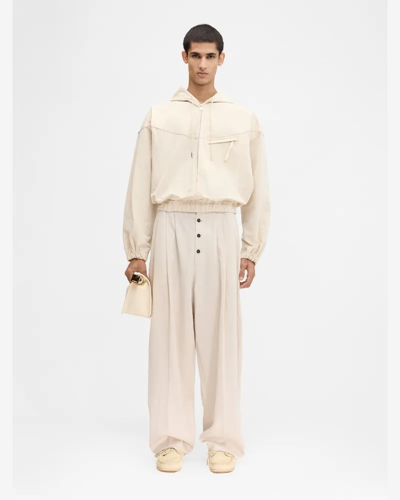 Jacquemus Le Blouson Bateau - Weiß Cremeweiß