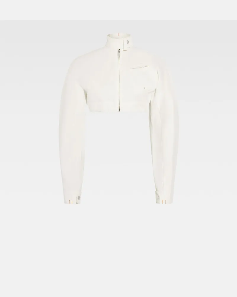 Jacquemus The Cabrio Denim De-nîmes Jacket - Off-White Off-white