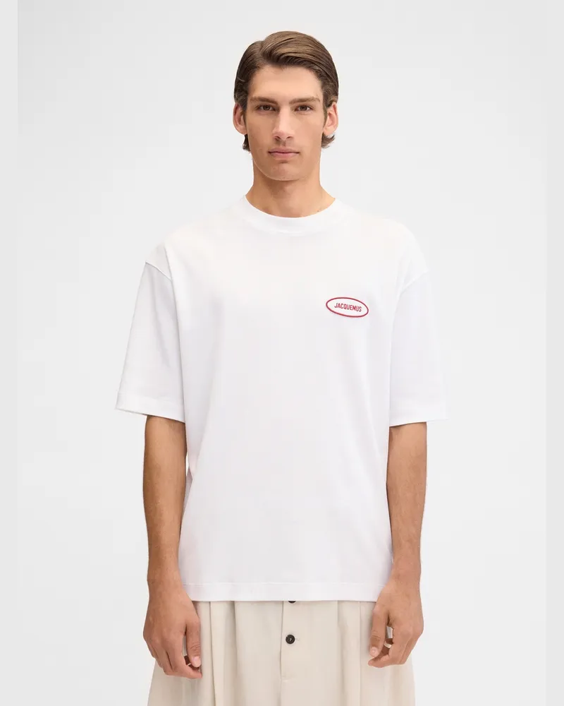 Jacquemus The Stazione T-shirt - Station Patch White Station