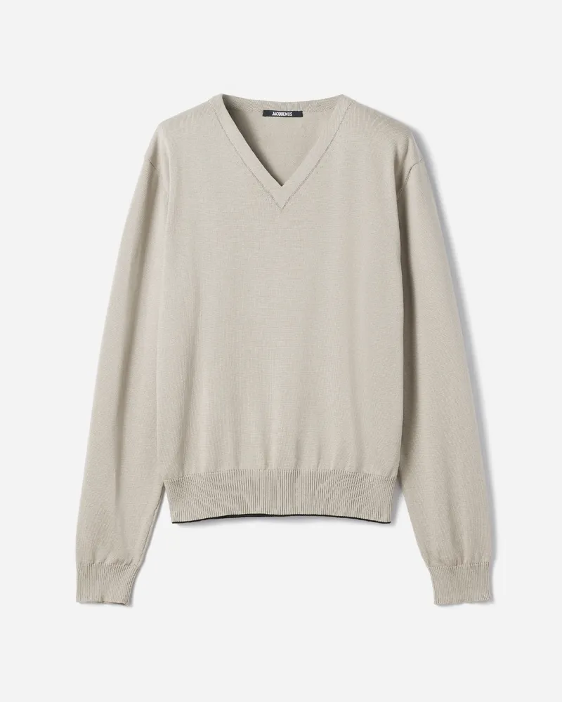 Jacquemus Der Rio Pullover - Beige Hellbeige