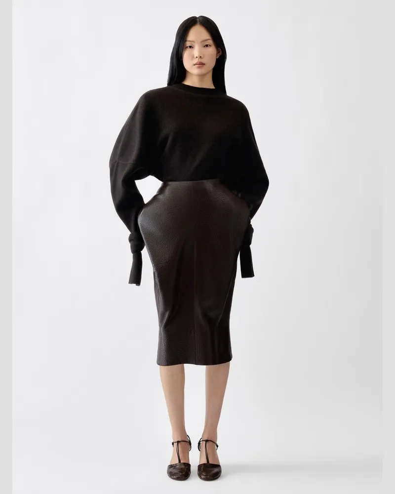 Jacquemus Der Fiocco Pullover - Dark Braun Dark