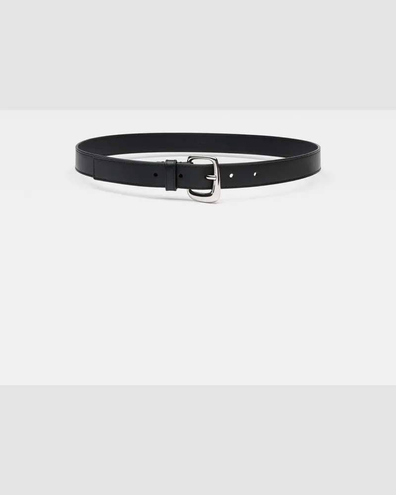 Jacquemus The Ovalo Belt - Black Black