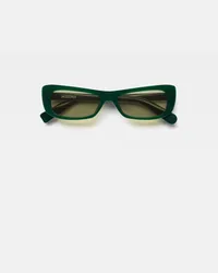 Jacquemus The Capri Sunglasses - Dark Green Dark