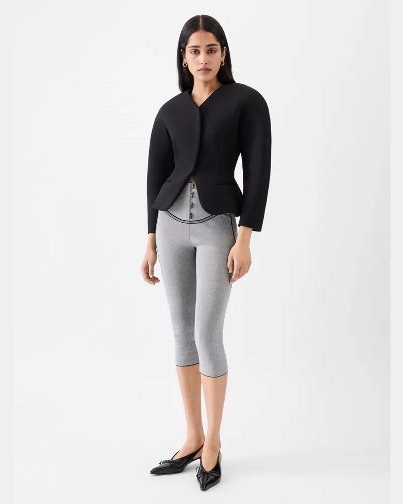 Jacquemus The Sera Leggings - Dark Grey Dark