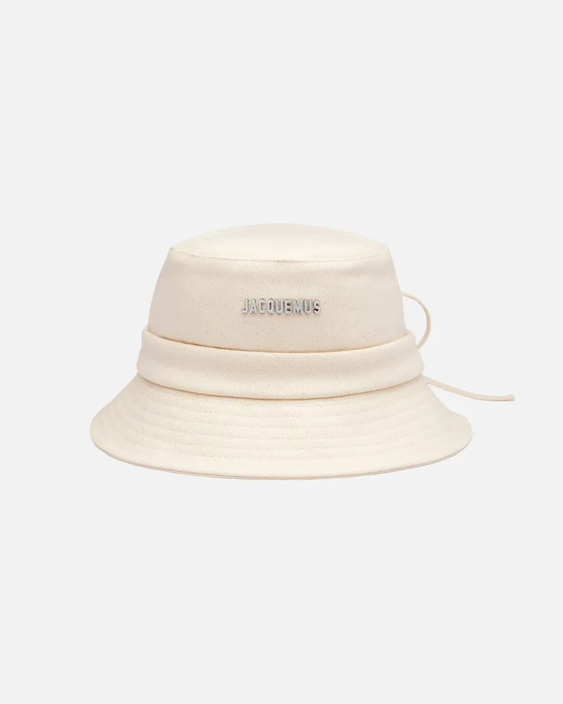 Jacquemus Der Gadjo Fischerhut - Weiß Cremeweiß