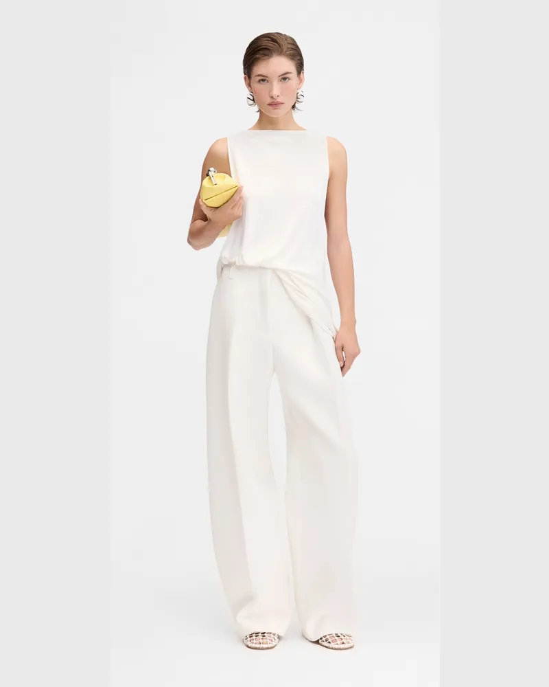 Jacquemus The Peplo Top - White White