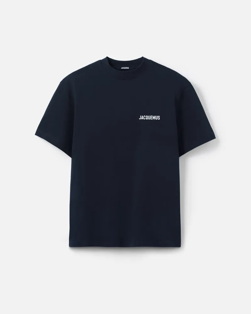 Jacquemus Le T-shirt Adresse Saint Tropez Place Des Lices - Saint Tropez Marineblau Saint
