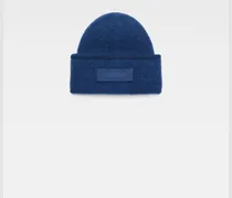 The Gros Grain Beanie - Navy