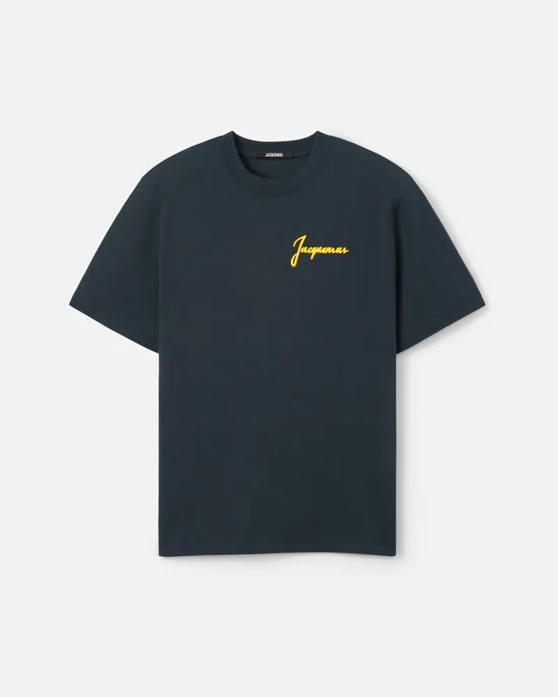 Jacquemus Le T-shirt NYC Cab - New York Cab Blau New