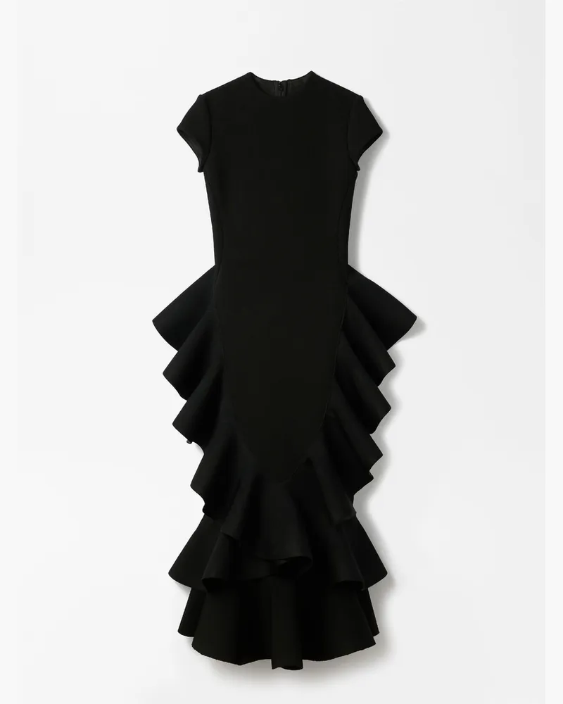 Jacquemus Das Poisson Kleid - Schwarz Schwarz