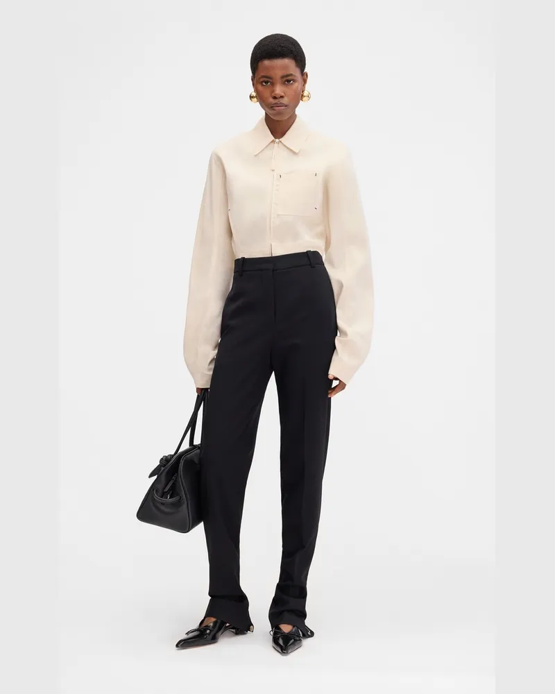 Jacquemus The Rita De-nîmes Denim Shirt - Off-White Off-white