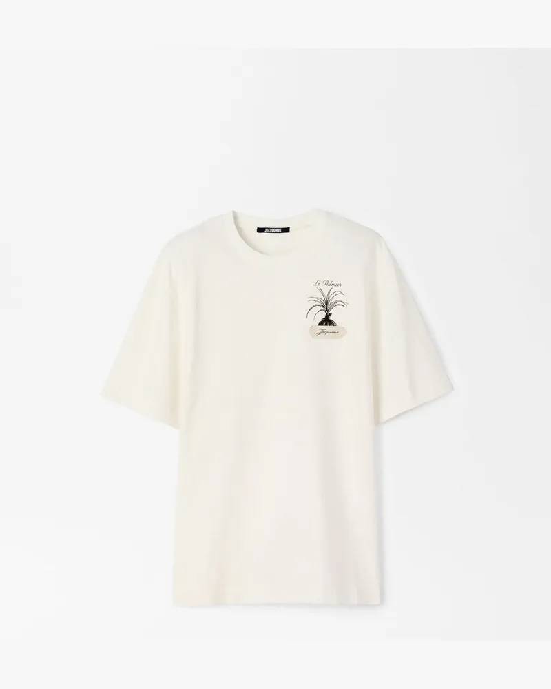 Jacquemus The Palmier T-shirt - Palmier Print + Calisson Palmier