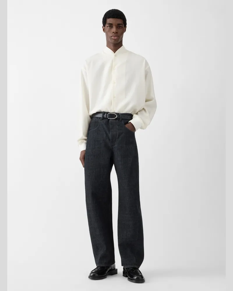 Jacquemus The Mirada De-nîmes Denim Pants - Dark Navy Dark
