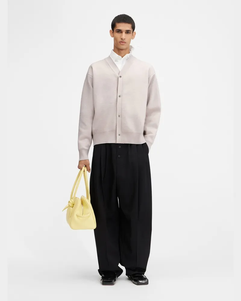 Jacquemus Le Cardigan Boutonné - Beige Hellbeige