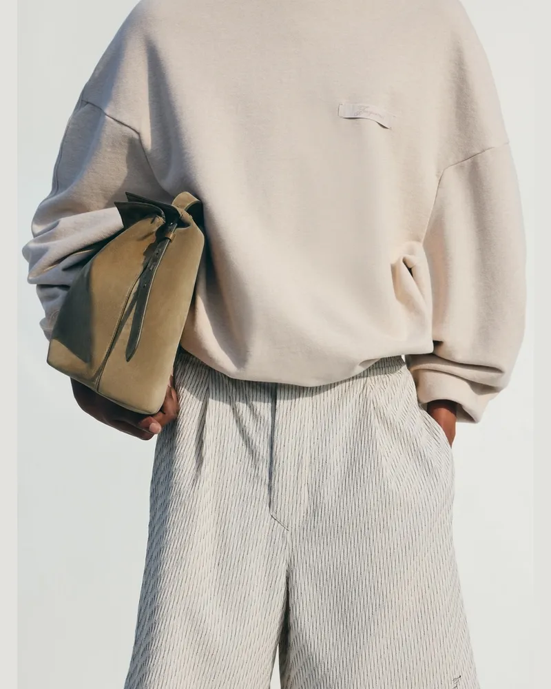Jacquemus Das Ruban Sweatshirt - Beige Hellbeige