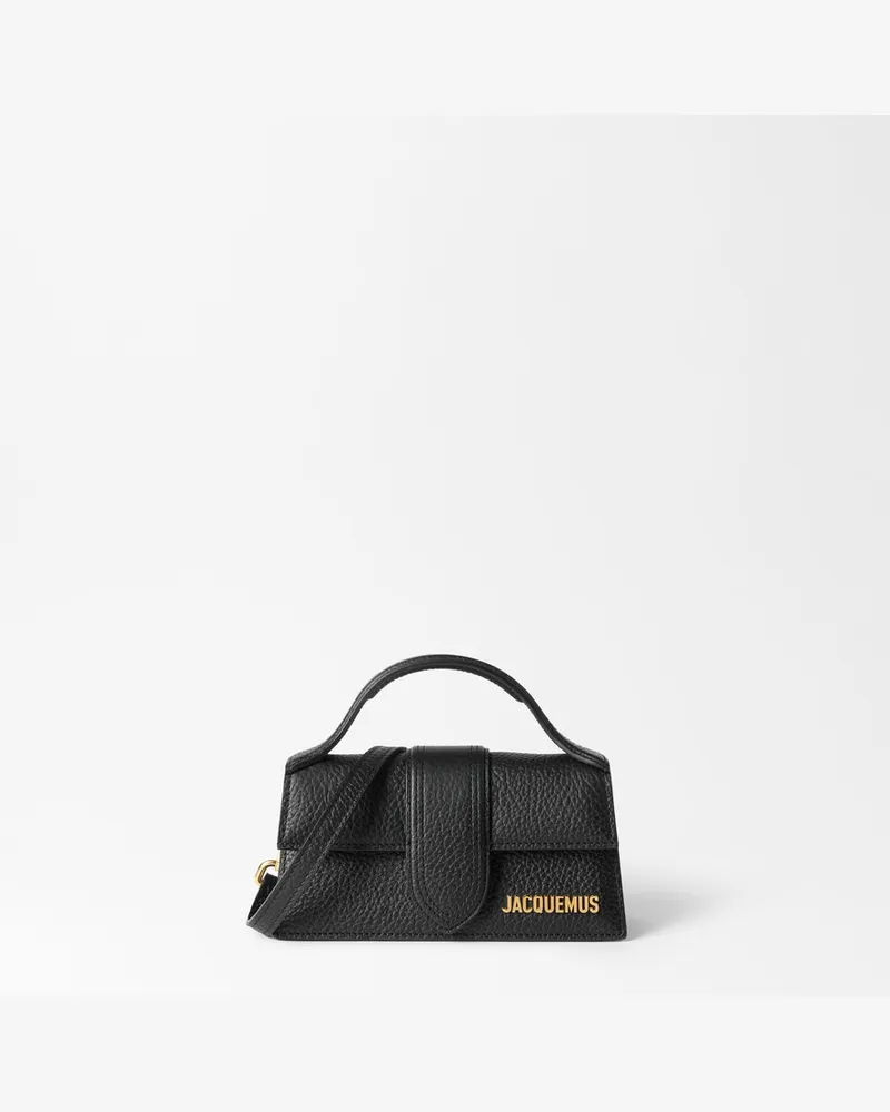 Jacquemus Die Bambino Genarbt - Schwarz Schwarz