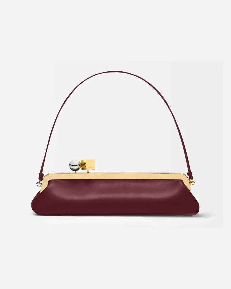 Jacquemus Die Salon Clutch - Burgunderrot Burgunderrot