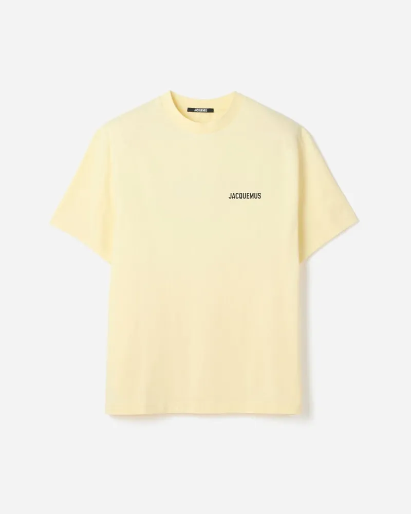 Jacquemus The Ibiza Address Short-sleeve T-shirt - Navy Ibiza Yellow Navy