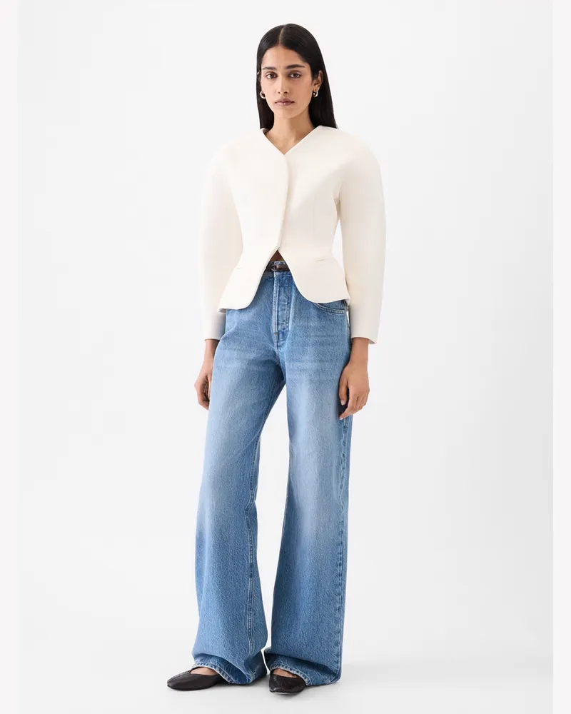 Jacquemus Le De-Nîmes Large - Blau/Tabac Blau