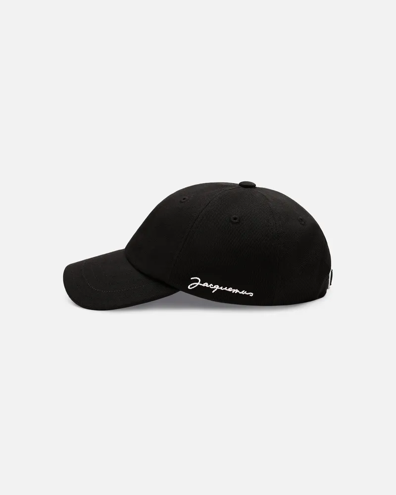 Jacquemus The Jacquemus Cap - Black Black