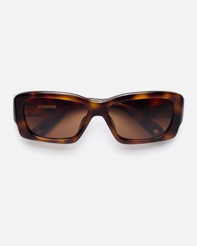 Jacquemus Die Croisière Sonnenbrille - Braun Multi