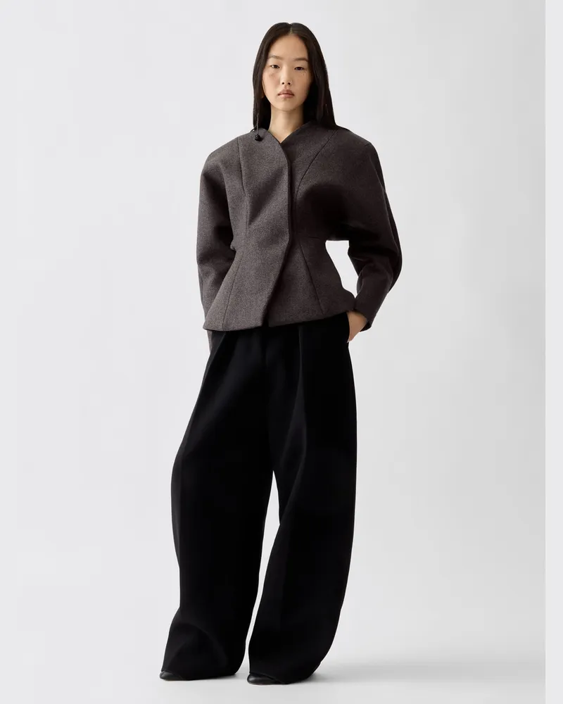 Jacquemus Die Paloma Jacke - Dark Braun Dark