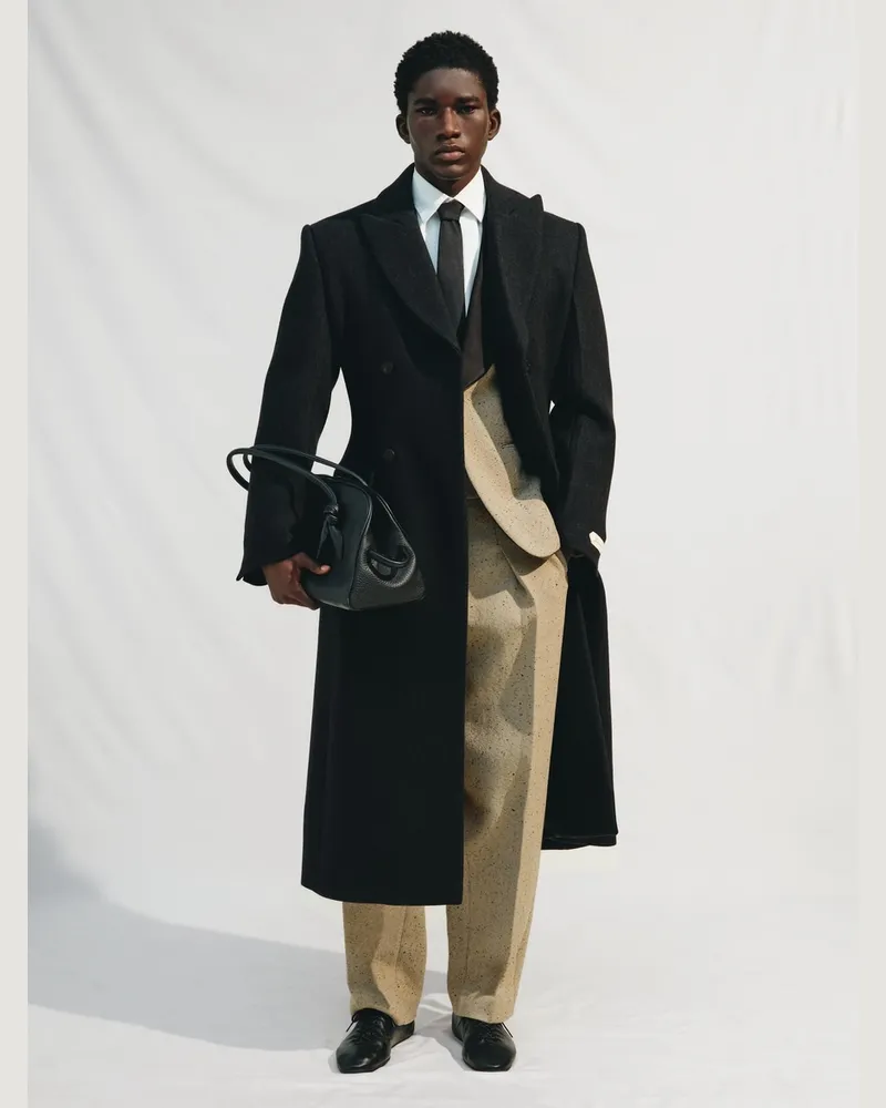 Jacquemus Der Tailleur Mantel - Dark Grau Dark