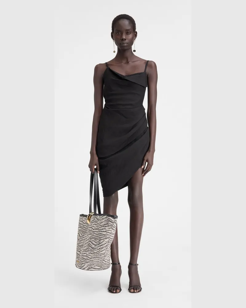 Jacquemus The Saudade Dress - Black Black