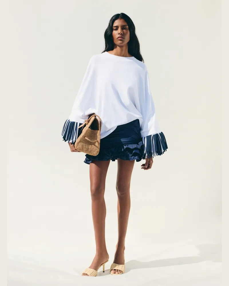 Jacquemus Der Playa Mini-Rock - Marineblau Marineblau