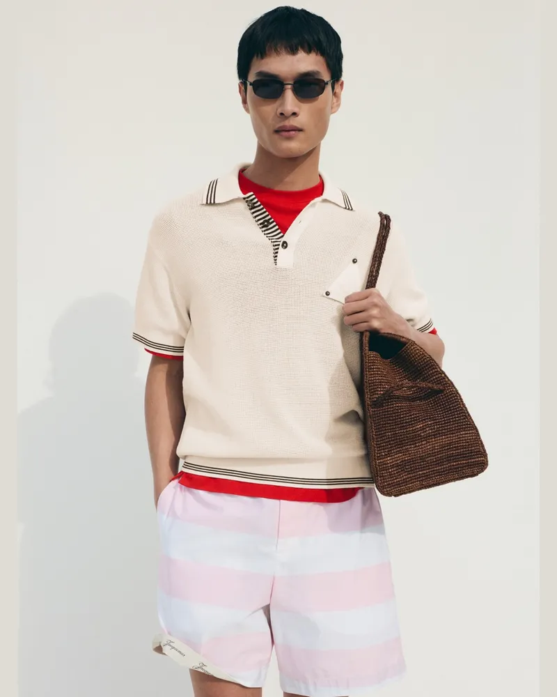 Jacquemus The Voilier Polo Shirt - White White