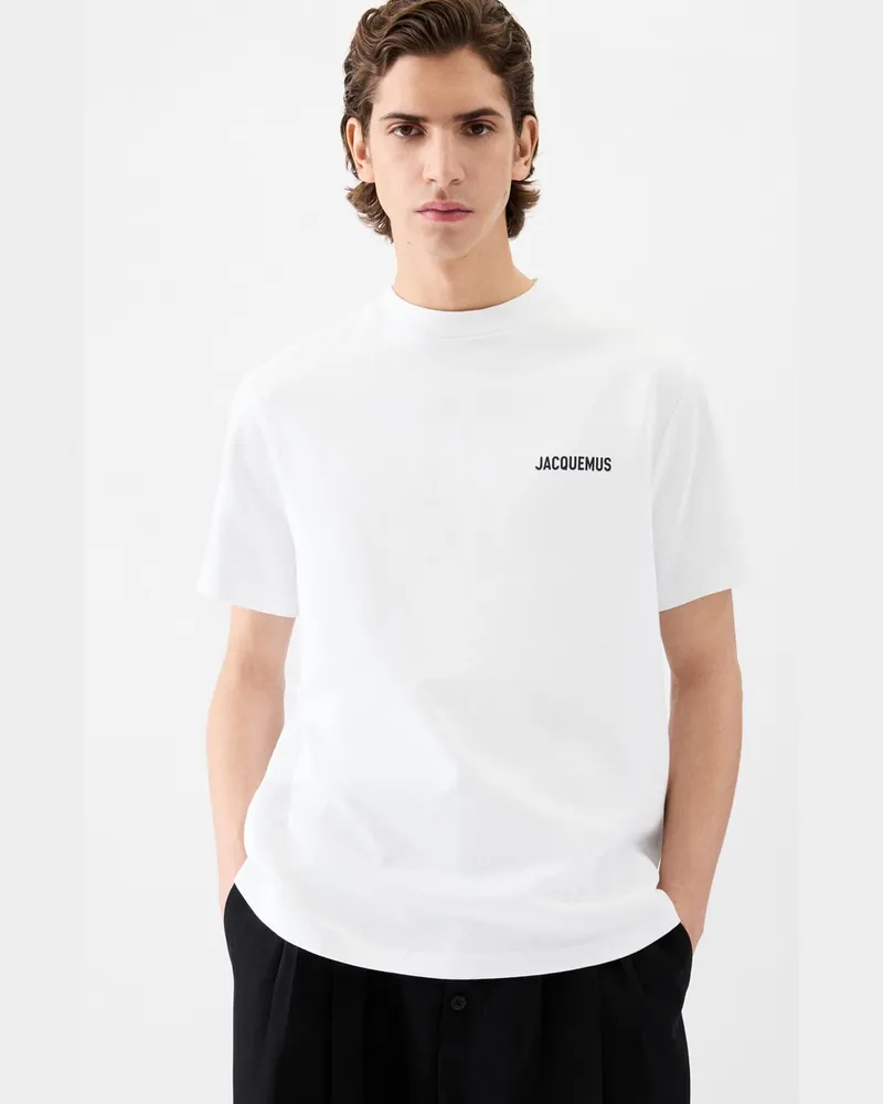 Jacquemus The Mykonos Address T-shirt - Mykonos White Mykonos